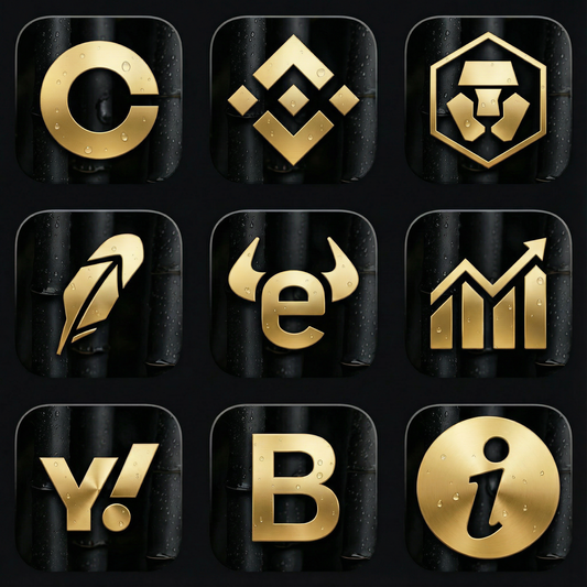 360 Ícones Dourados Premium iOS & Android + Wallpapers