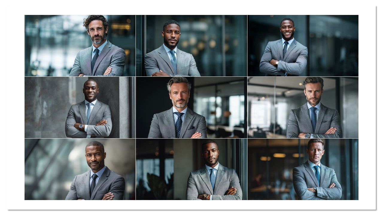 Banco de Imagens: 100 Fotos de Executivos – Autoridade & Confiança