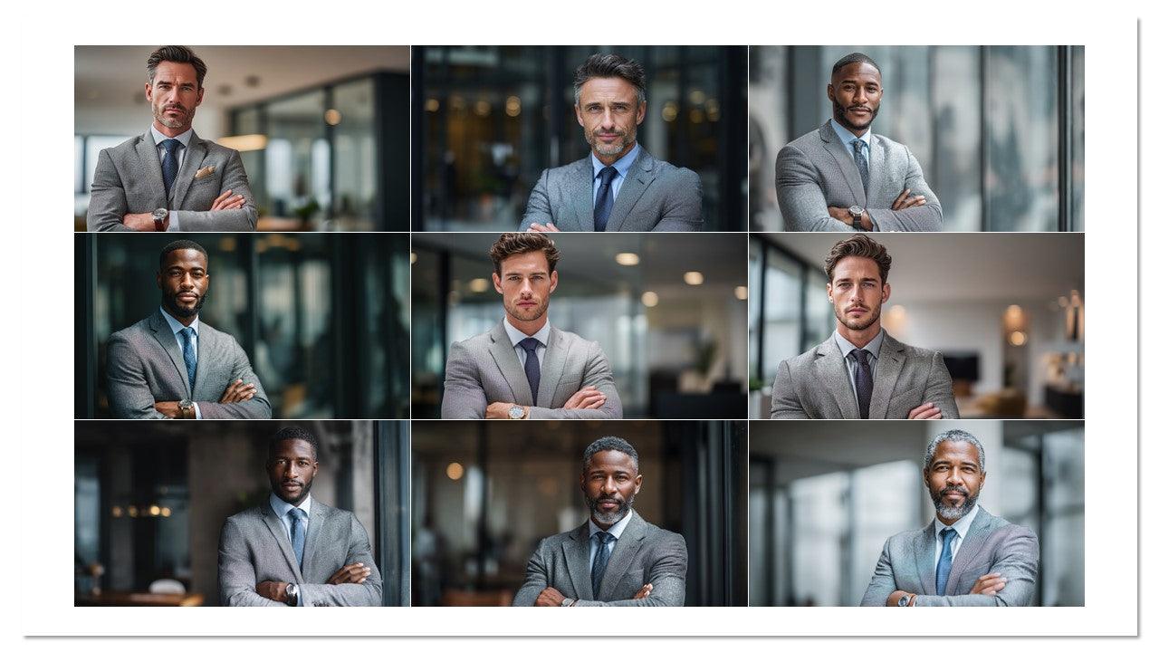 Banco de Imagens: 100 Fotos de Executivos – Autoridade & Confiança