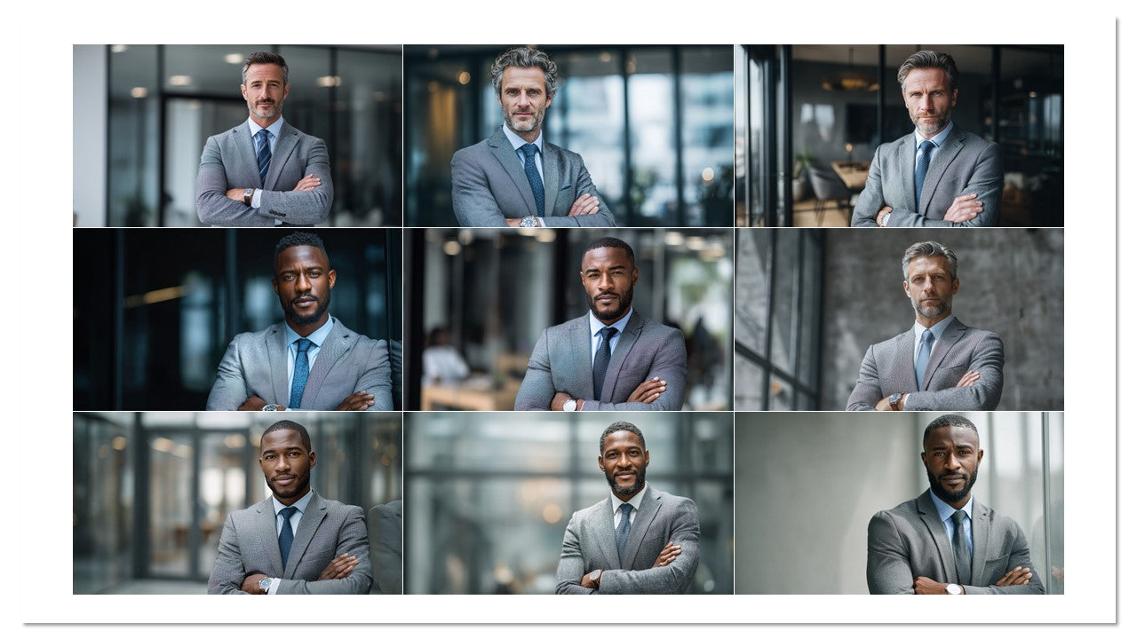 Banco de Imagens: 100 Fotos de Executivos – Autoridade & Confiança