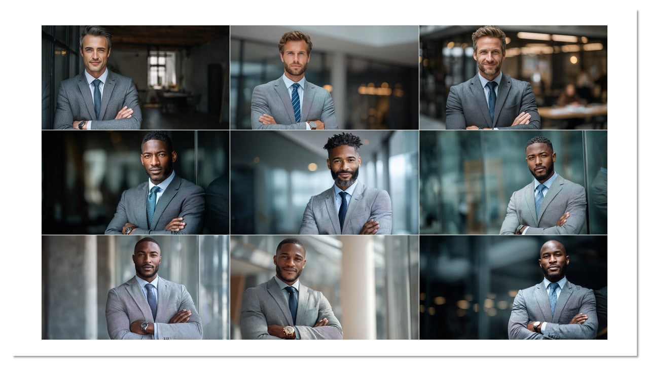 Banco de Imagens: 100 Fotos de Executivos – Autoridade & Confiança