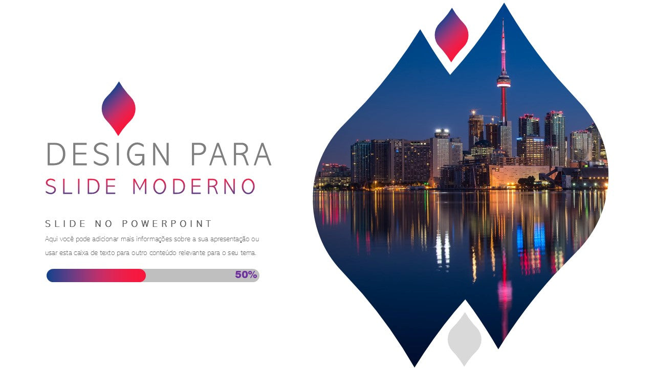 Template PowerPoint Criativo – 3 Slides Modernos para Apresentações Profissionais e Impactantes