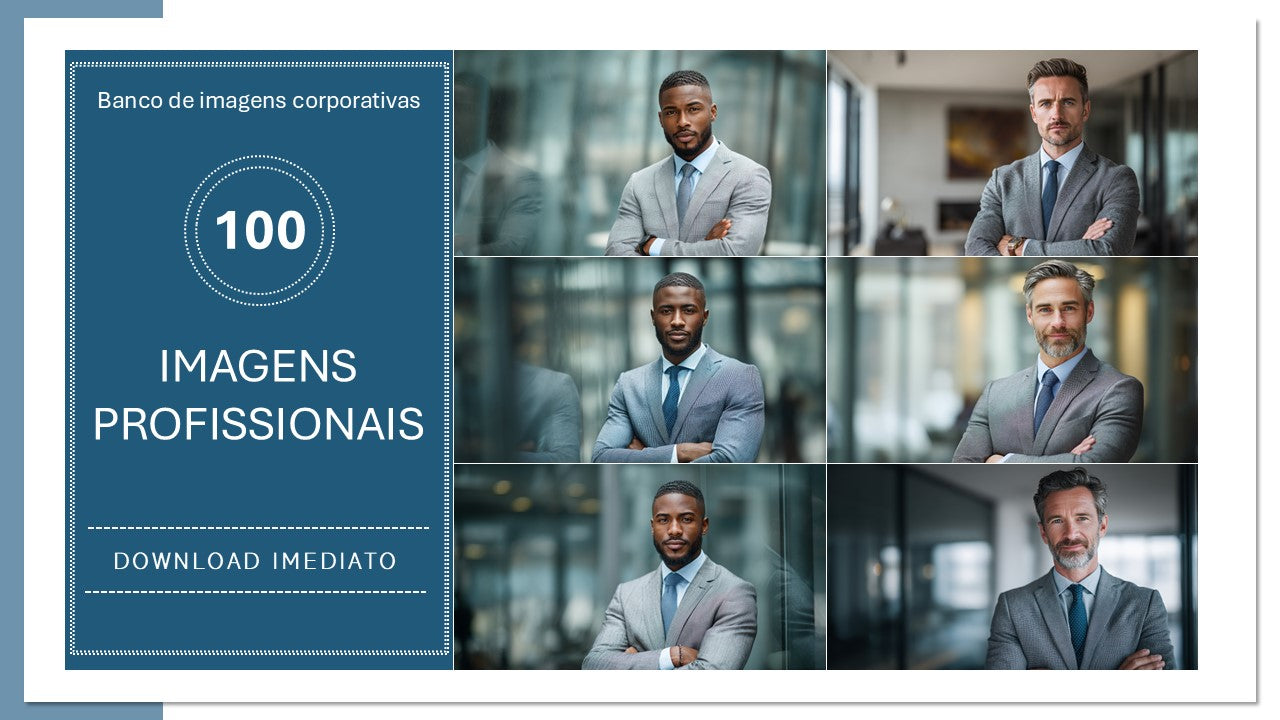 Banco de Imagens: 100 Fotos de Executivos – Autoridade & Confiança