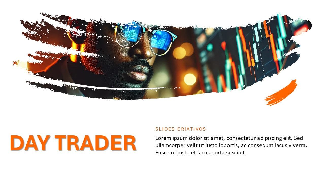 📊 Template PowerPoint Day Trader – 3 Modelos Profissional para Mercado Financeiro