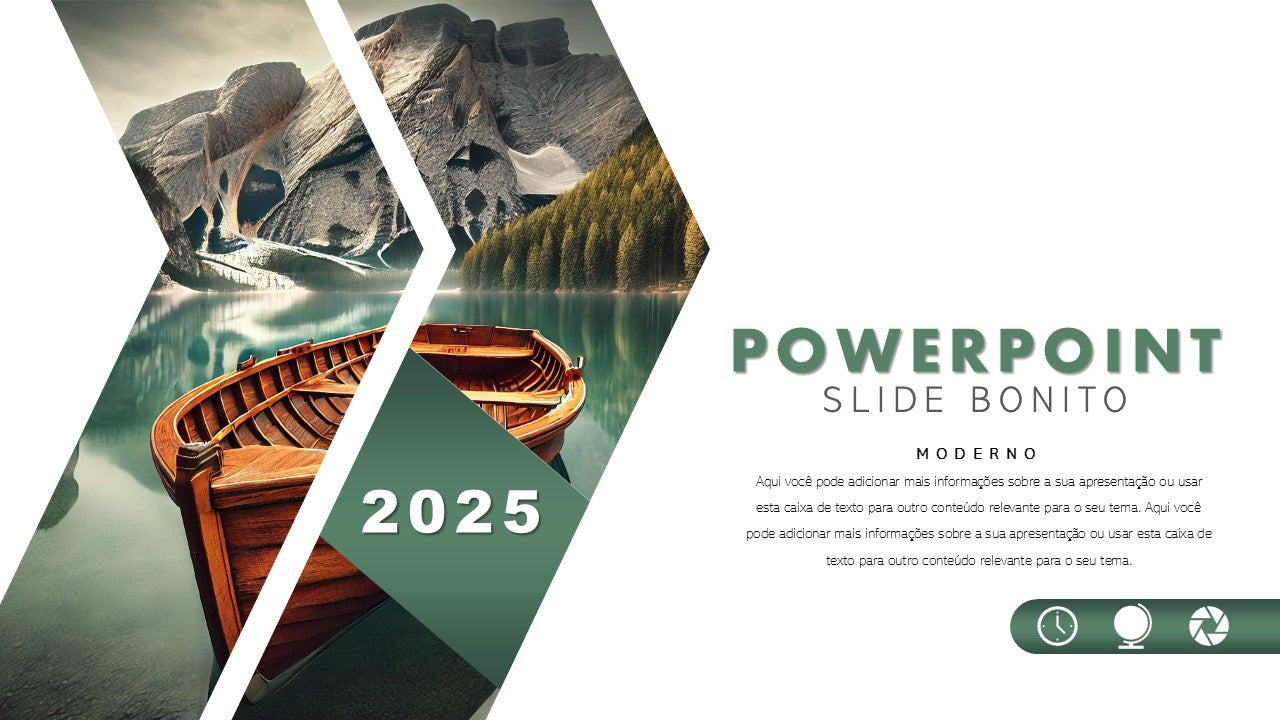 Template PowerPoint Elegante – 3 Slides Bonitos e Profissionais para Apresentações de Alto Nível