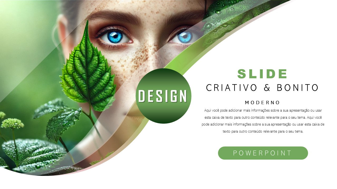 Template PowerPoint Criativo – 3 Slides Bonitos e Modernos para Apresentações Incríveis