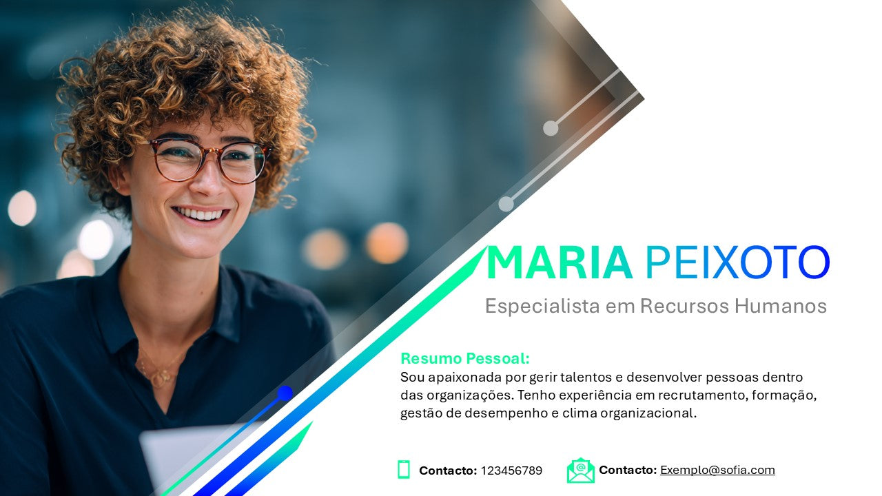 Powerpoint: Template para Apresentação Pessoal – 3 Slides Modernos e Profissionais para Perfis de Alto Impacto