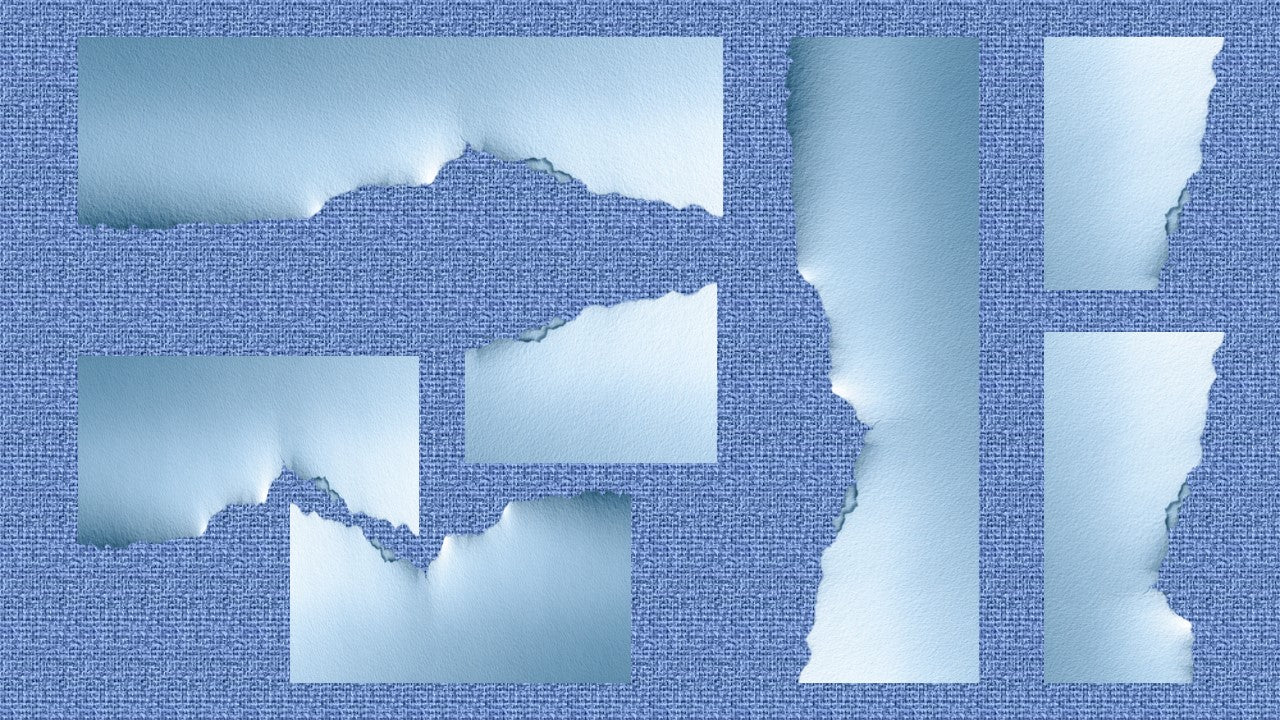 Textura de Papel Rasgado PNG - Download Grátis