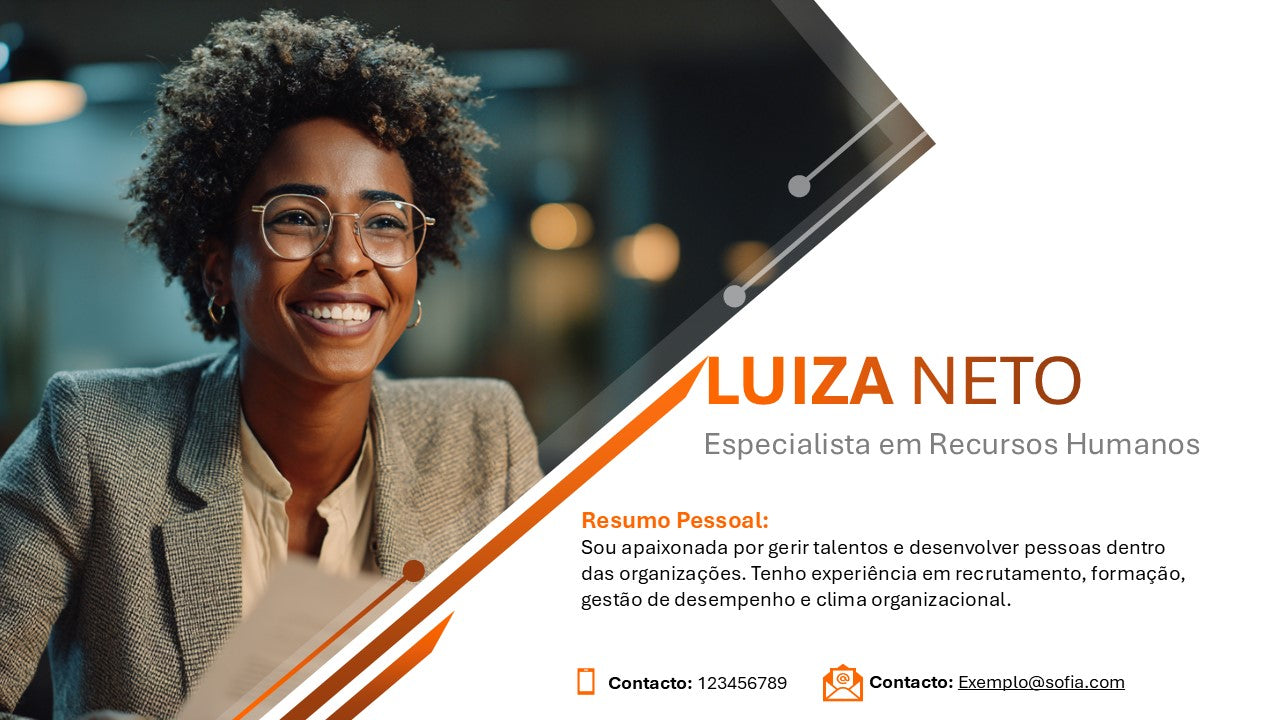 Powerpoint: Template para Apresentação Pessoal – 3 Slides Modernos e Profissionais para Perfis de Alto Impacto