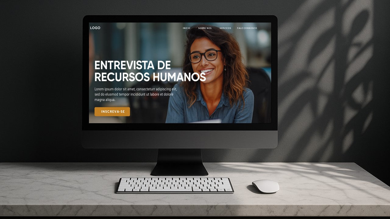 Pack 100 Imagens de Entrevista & RH – Profissionais em Escritório
