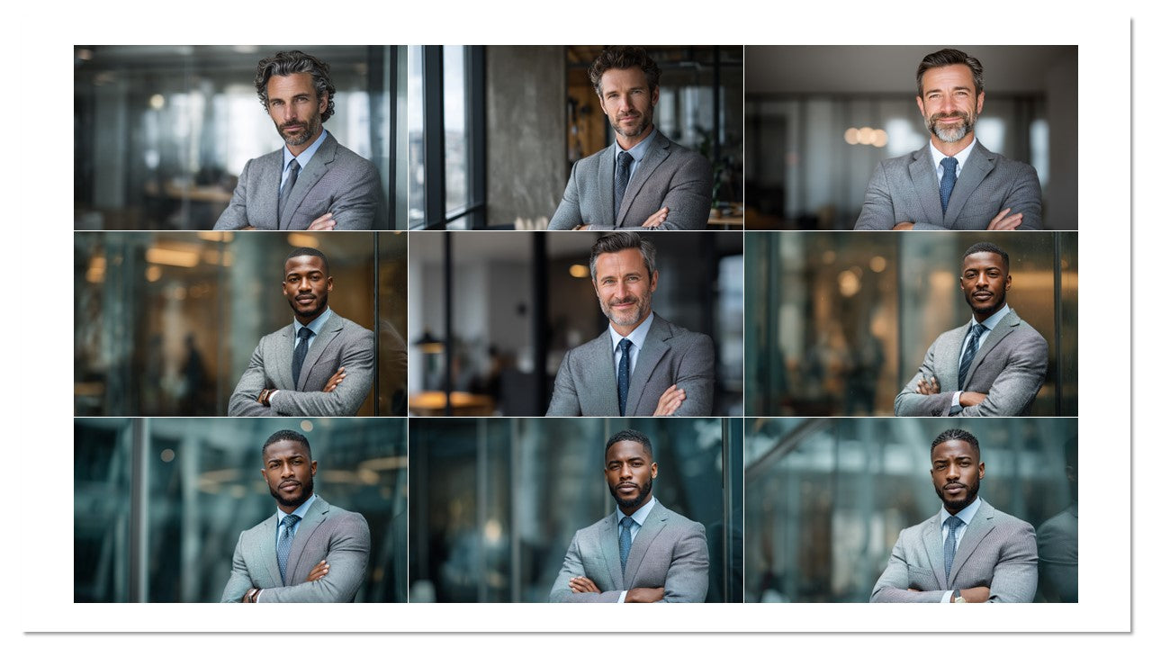 Banco de Imagens: 100 Fotos de Executivos – Autoridade & Confiança