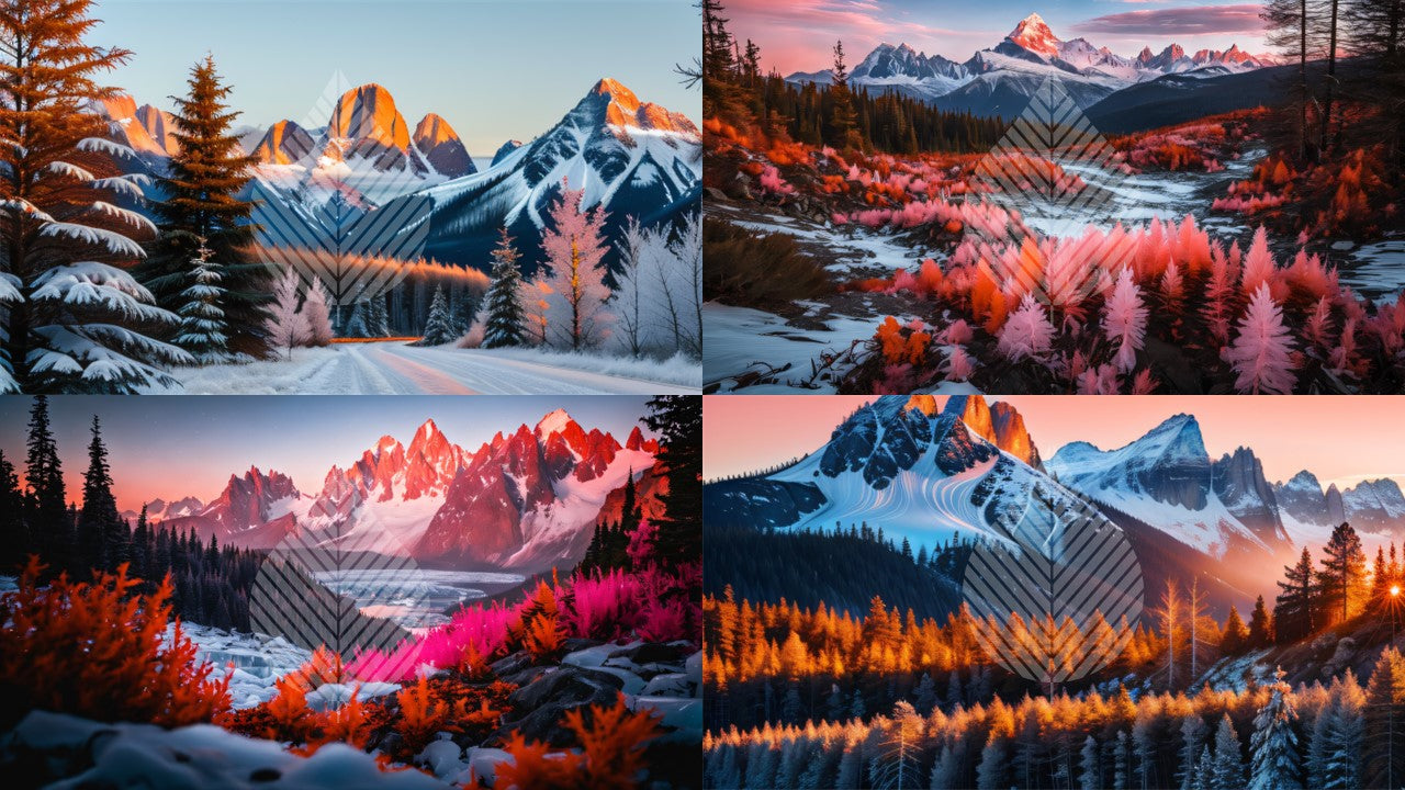 20 IMAGENS PARA APRESENTAÇÕES OU PARA USO PESSOAL - PAISAGEM GELADA