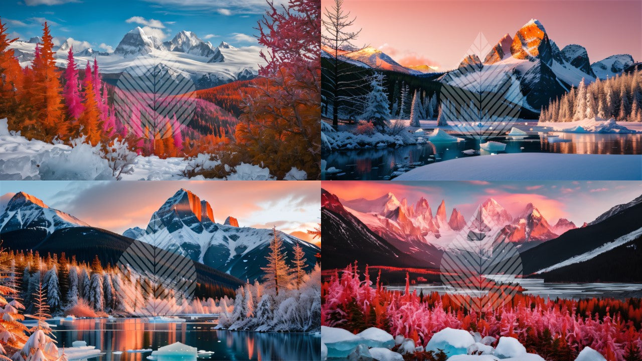 20 IMAGENS PARA APRESENTAÇÕES OU PARA USO PESSOAL - PAISAGEM GELADA