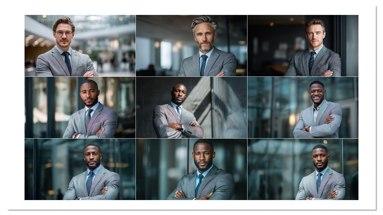 Banco de Imagens: 100 Fotos de Executivos – Autoridade & Confiança