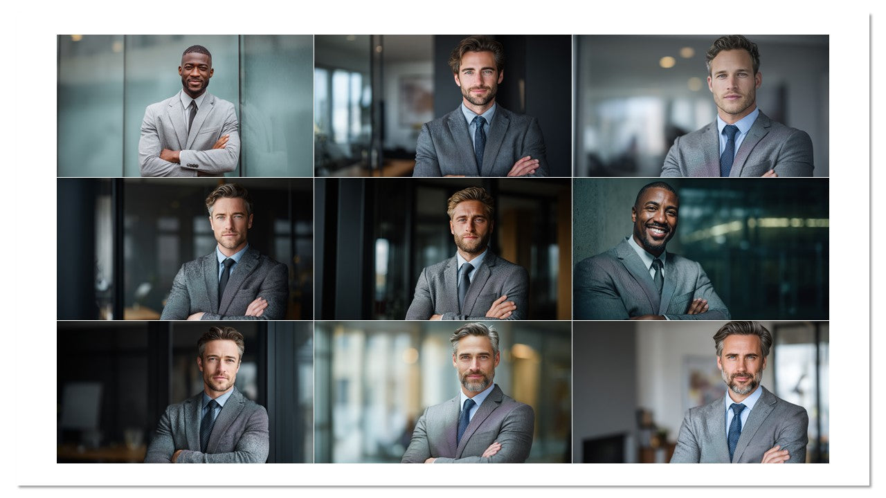 Banco de Imagens: 100 Fotos de Executivos – Autoridade & Confiança