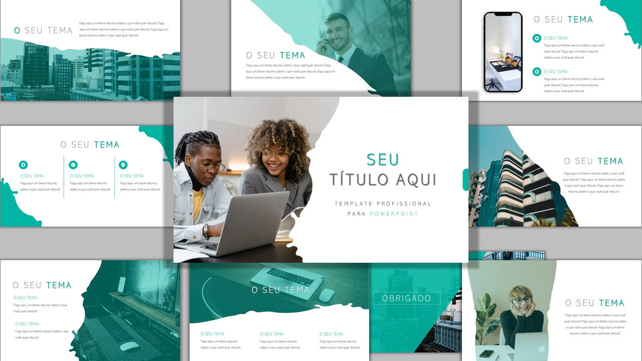 Template Gratuito - NEGÓCIOS - CORPORATIVO - TEMPLATE MULTIUSO PARA POWERPOINT #3