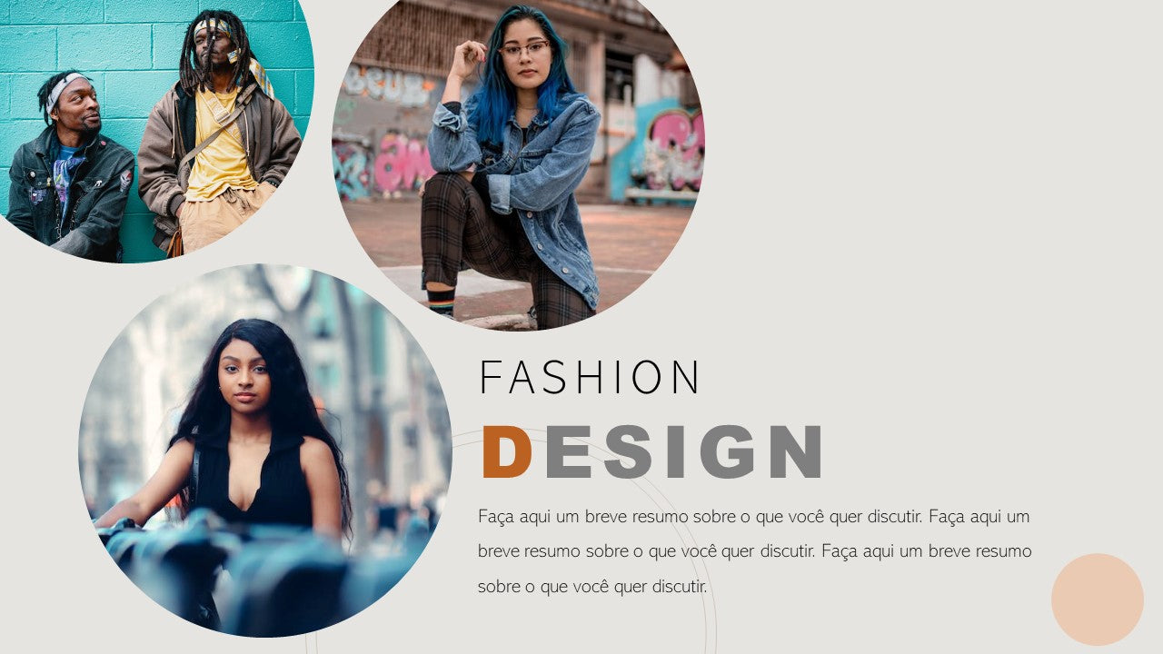 FASHION DESIGN APRESENTAÇÃO MULTIUSOS