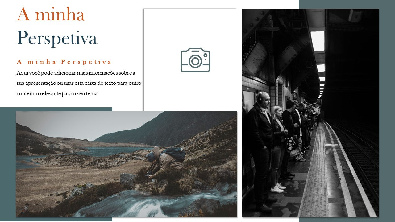 PORTFÓLIO - TEMPLATE EM POWERPOINT PARA FOTOGRAFIAS