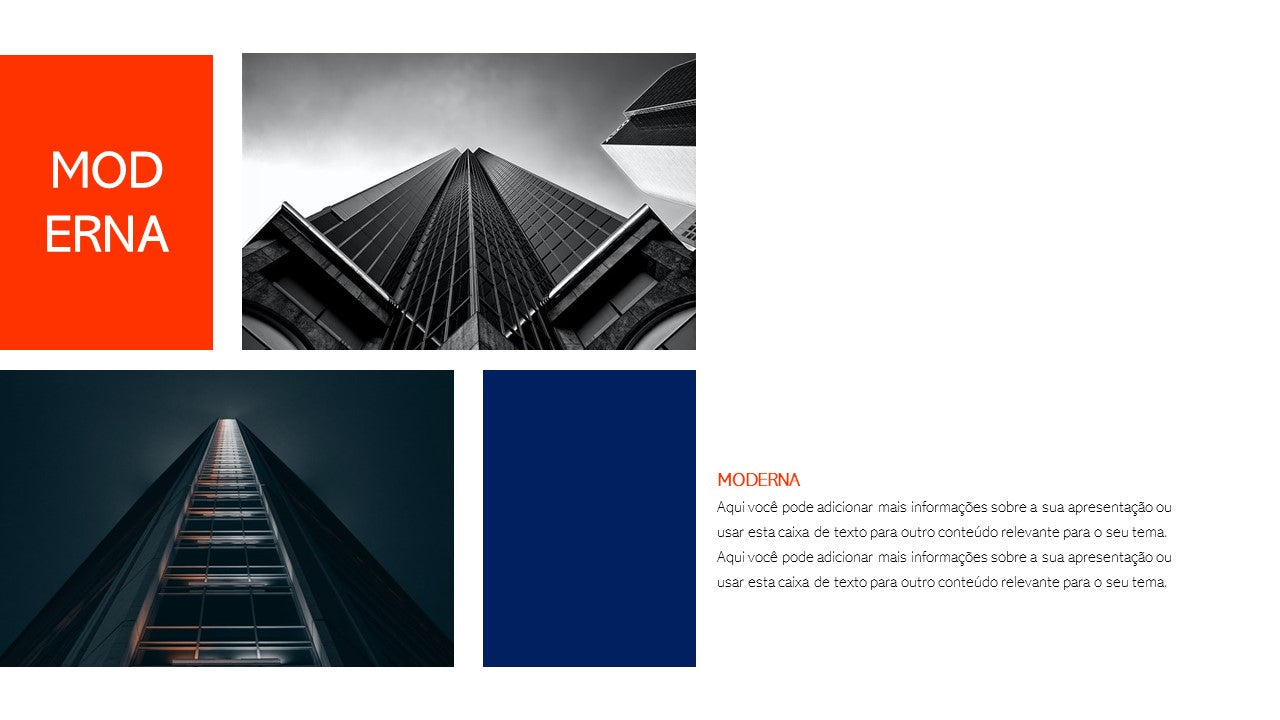 ARQUITETURA MODERNA - TEMPLATE MULTIUSO PARA POWERPOINT