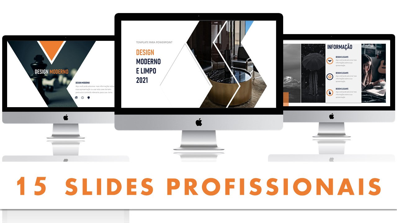DESIGN MODERNO E LIMPO - TEMPLATE MULTIUSO PARA POWERPOINT