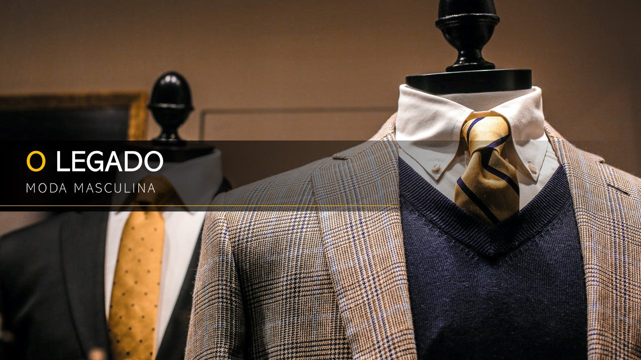 O LEGADO. MODA MASCULINA - TEMPLATE MULTIUSO PARA POWERPOINT