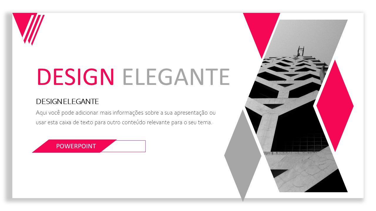 DESIGN ELEGANTE - TEMPLATE MULTIUSO PARA POWERPOINT