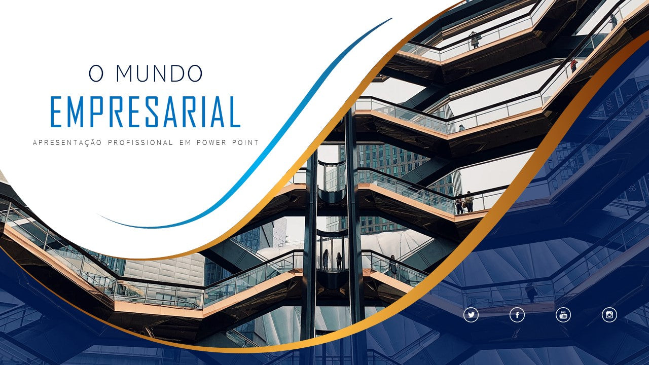 O MUNDO EMPRESARIAL - TEMPLATE MULTIUSO PARA POWERPOINT