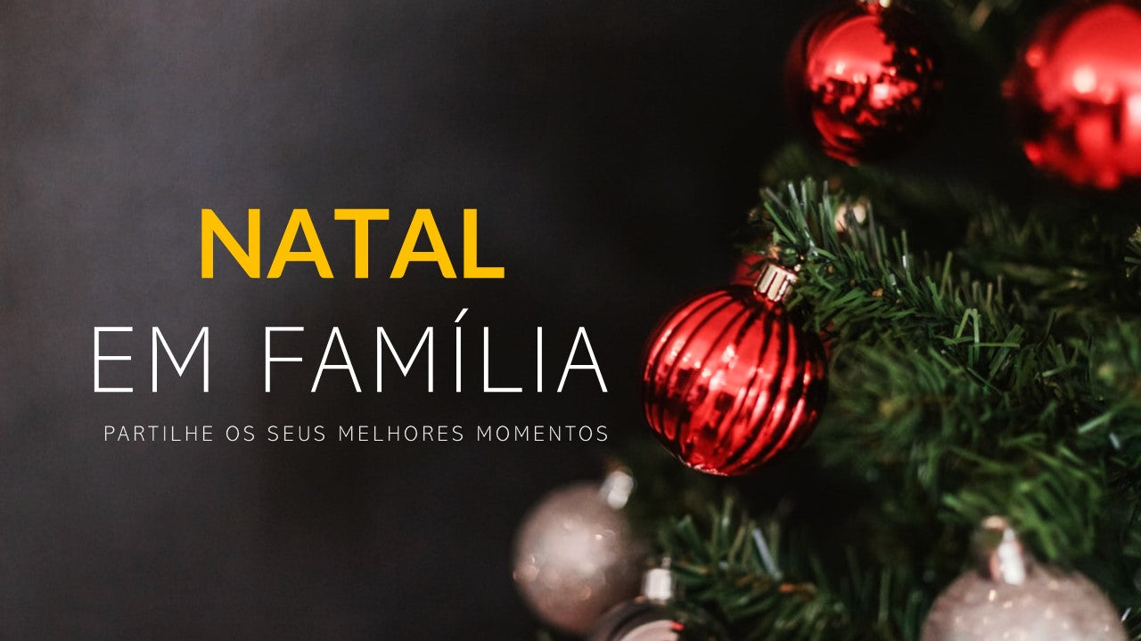NATAL EM FAMÍLIA - TEMPLATE MULTIUSO PARA POWERPOINT