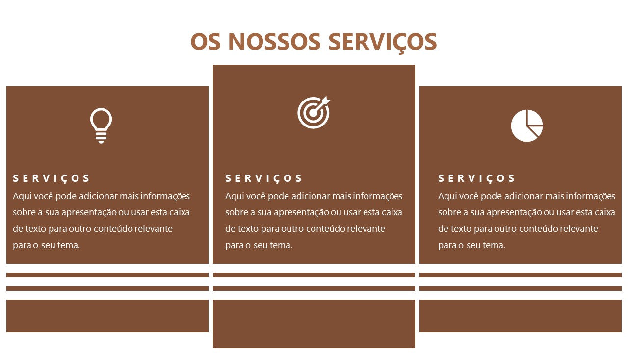 O SEU PROJETO - TEMPLATE MULTIUSO PARA POWERPOINT