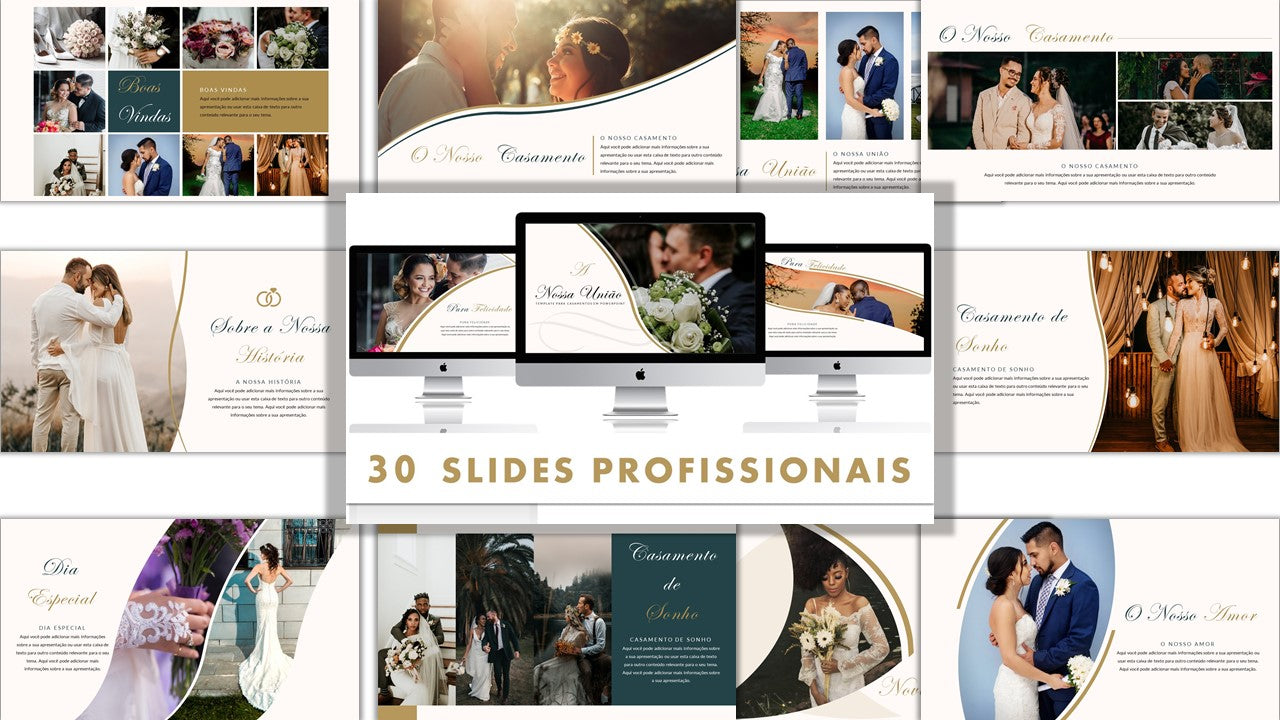 CASAMENTOS - TEMPLATE MULTIUSOS PARA POWERPOINT