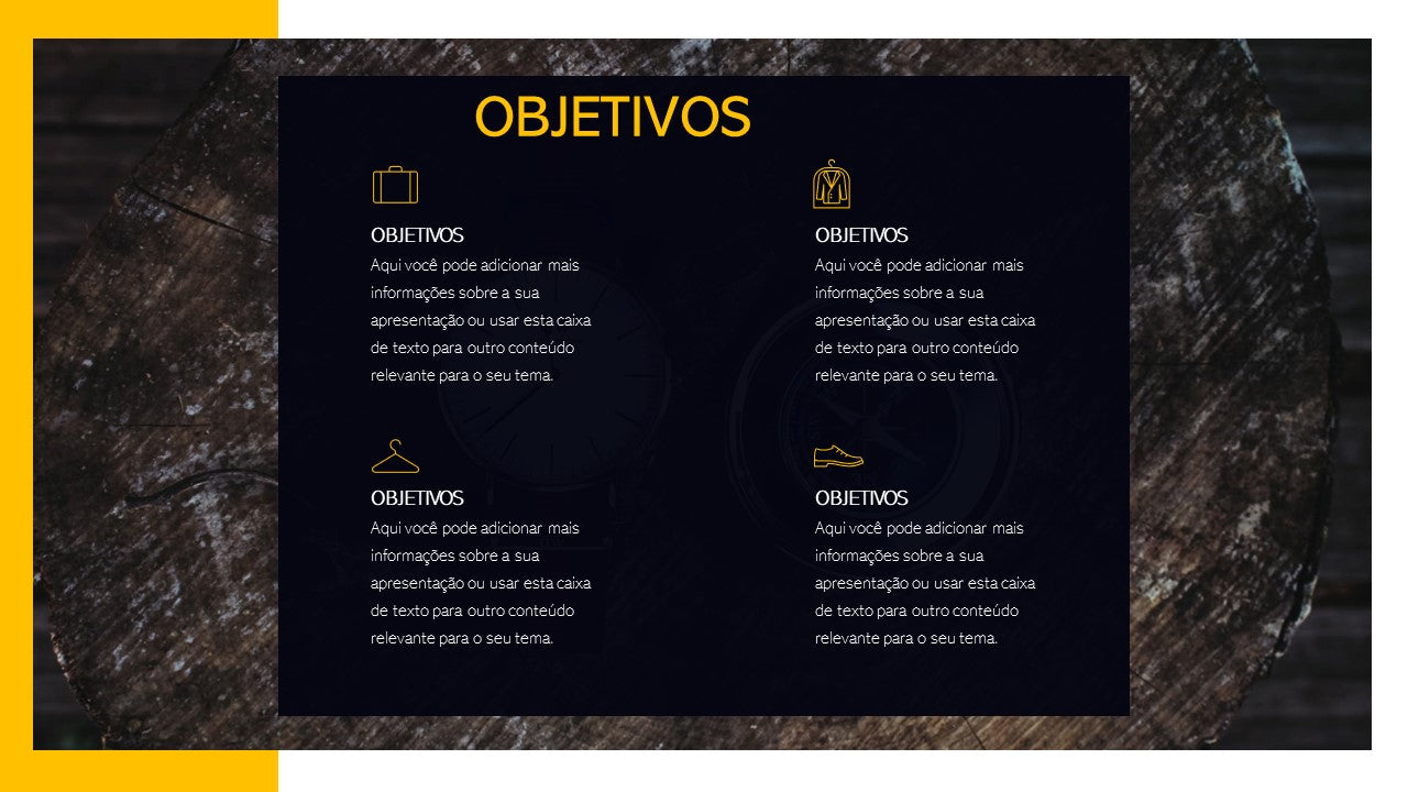 O LEGADO. MODA MASCULINA - TEMPLATE MULTIUSO PARA POWERPOINT