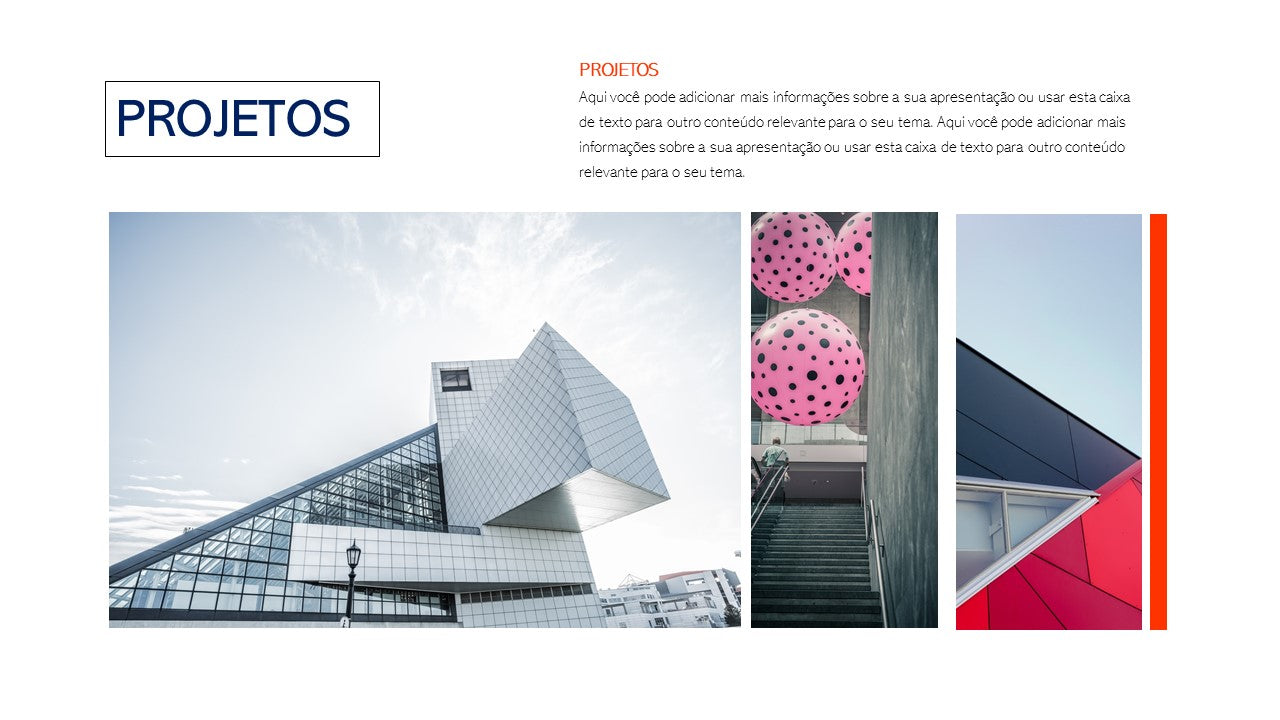 ARQUITETURA MODERNA - TEMPLATE MULTIUSO PARA POWERPOINT