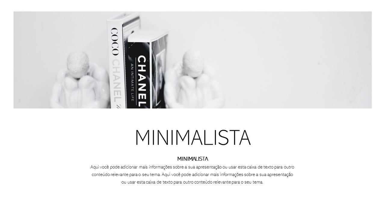 MINIMALISMO - TEMPLATE MULTIUSO PARA POWERPOINT