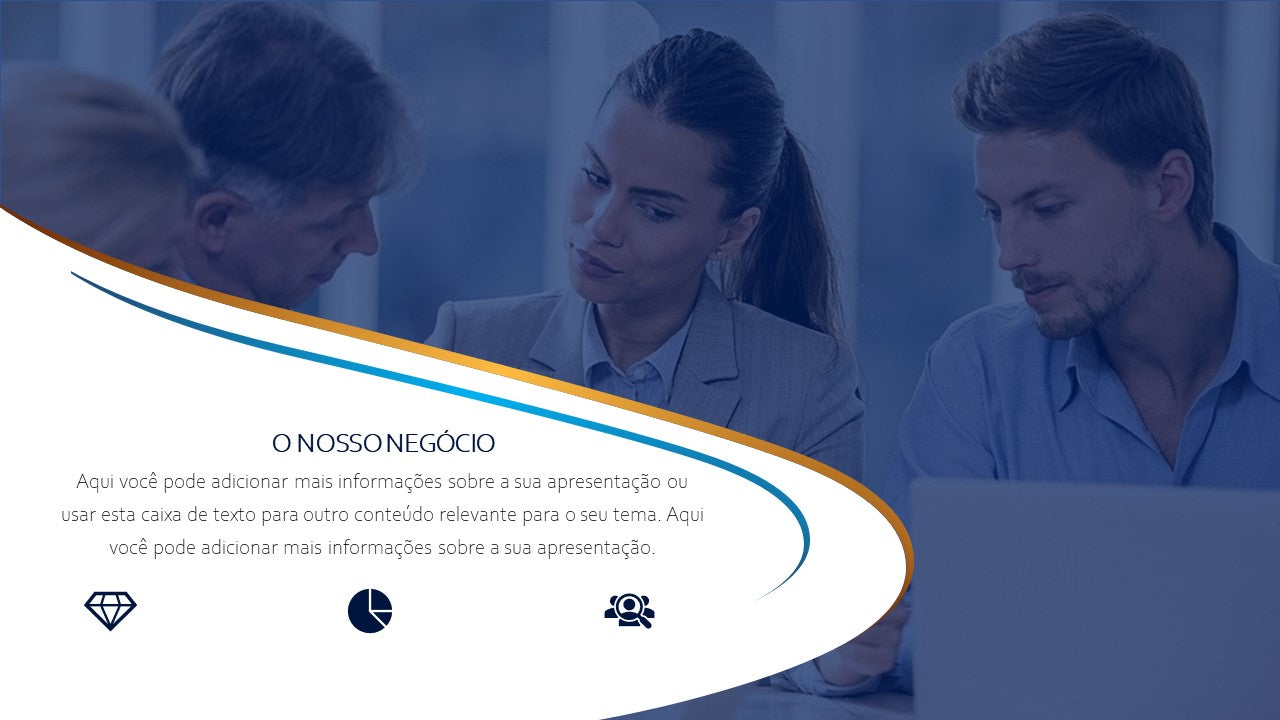 O MUNDO EMPRESARIAL - TEMPLATE MULTIUSO PARA POWERPOINT