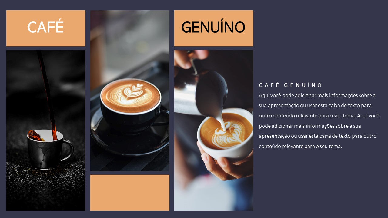 CAFÉ GENUÍNO - TEMPLATE MULTIUSO PARA DE POWERPOINT