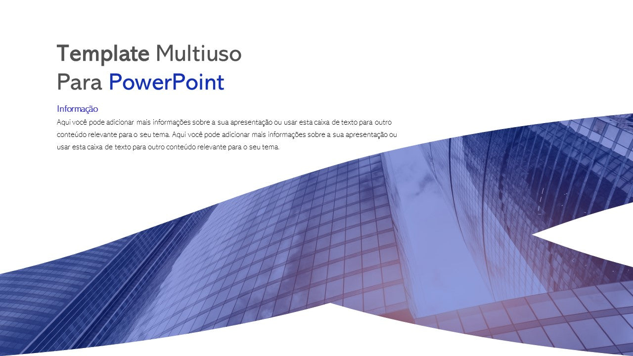 STARTUP DE SONHO - TEMPLATE MULTIUSO PARA POWERPOINT
