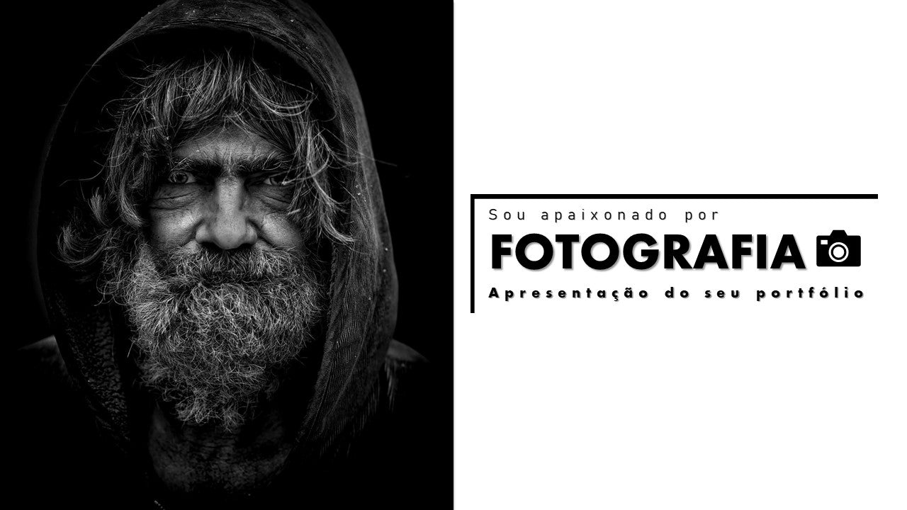 PORTFÓLIO - TEMPLATE EM POWERPOINT PARA FOTOGRAFIAS