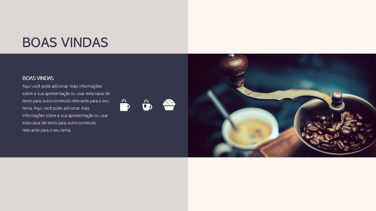 CAFÉ GENUÍNO - TEMPLATE MULTIUSO PARA DE POWERPOINT