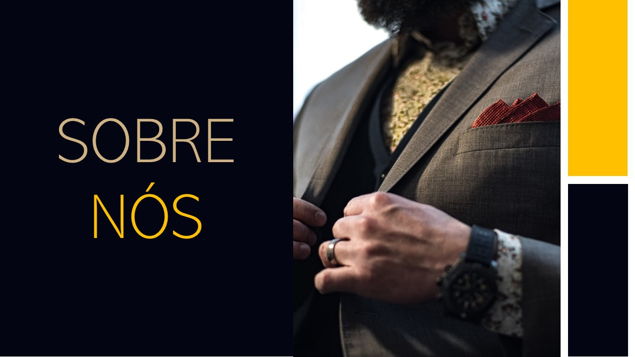O LEGADO. MODA MASCULINA - TEMPLATE MULTIUSO PARA POWERPOINT