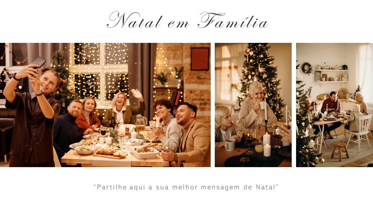 NATAL EM FAMÍLIA - TEMPLATE MULTIUSO PARA POWERPOINT