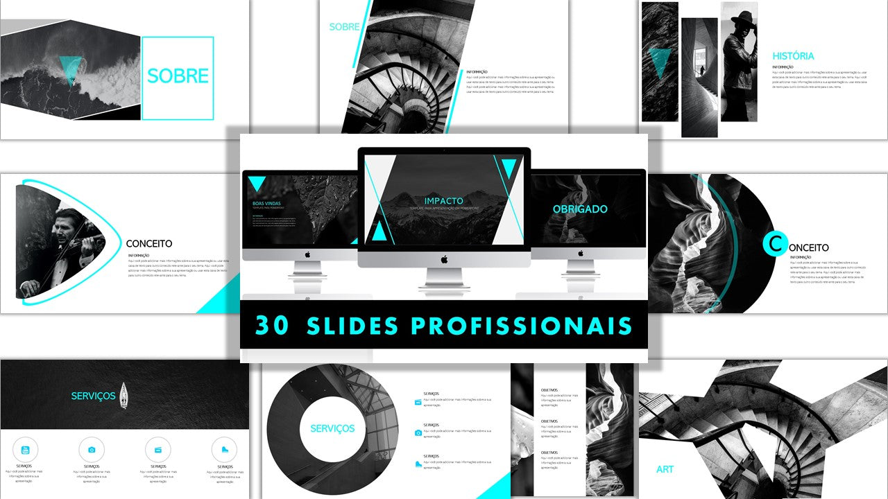 IMPACTO - TEMPLATE MULTIUSO PARA POWERPOINT