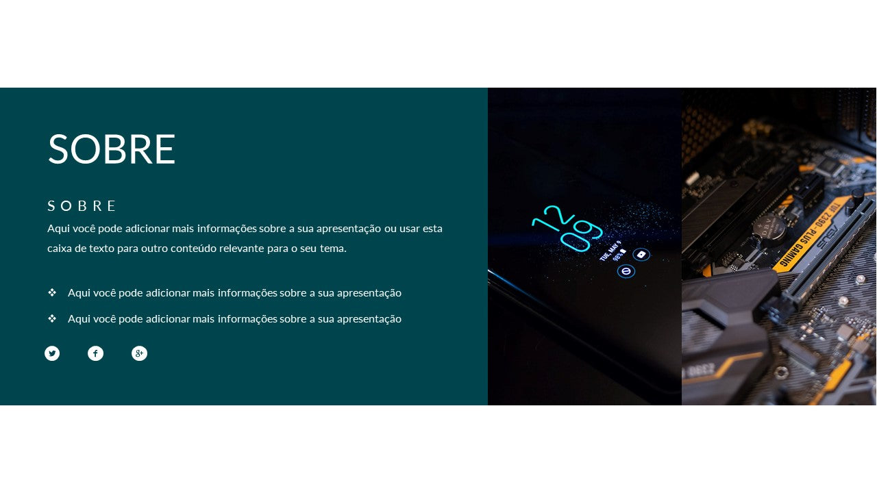 TECNOLOGIAS - TEMPLATE PROFISSIONAL ( MULTIUSOS )