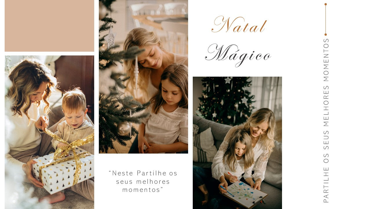 NATAL EM FAMÍLIA - TEMPLATE MULTIUSO PARA POWERPOINT
