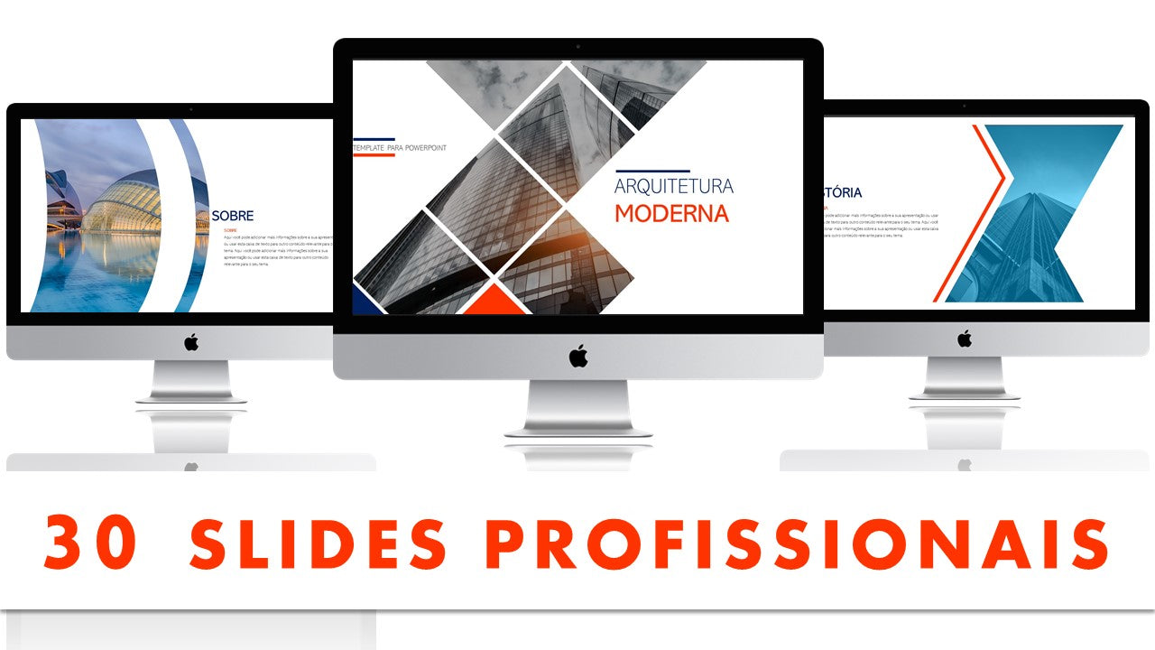 ARQUITETURA MODERNA - TEMPLATE MULTIUSO PARA POWERPOINT