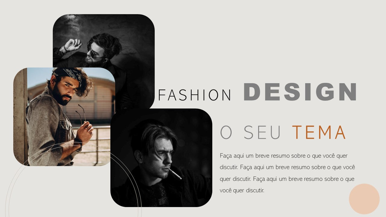 FASHION DESIGN APRESENTAÇÃO MULTIUSOS