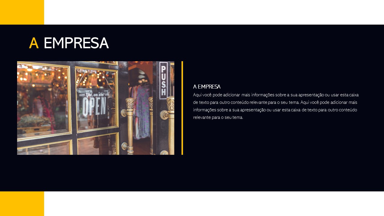O LEGADO. MODA MASCULINA - TEMPLATE MULTIUSO PARA POWERPOINT