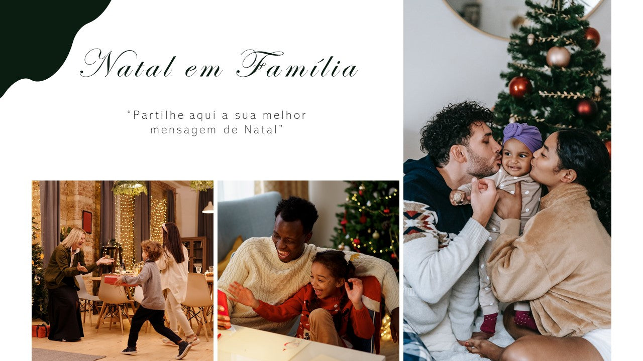 NATAL EM FAMÍLIA - TEMPLATE MULTIUSO PARA POWERPOINT