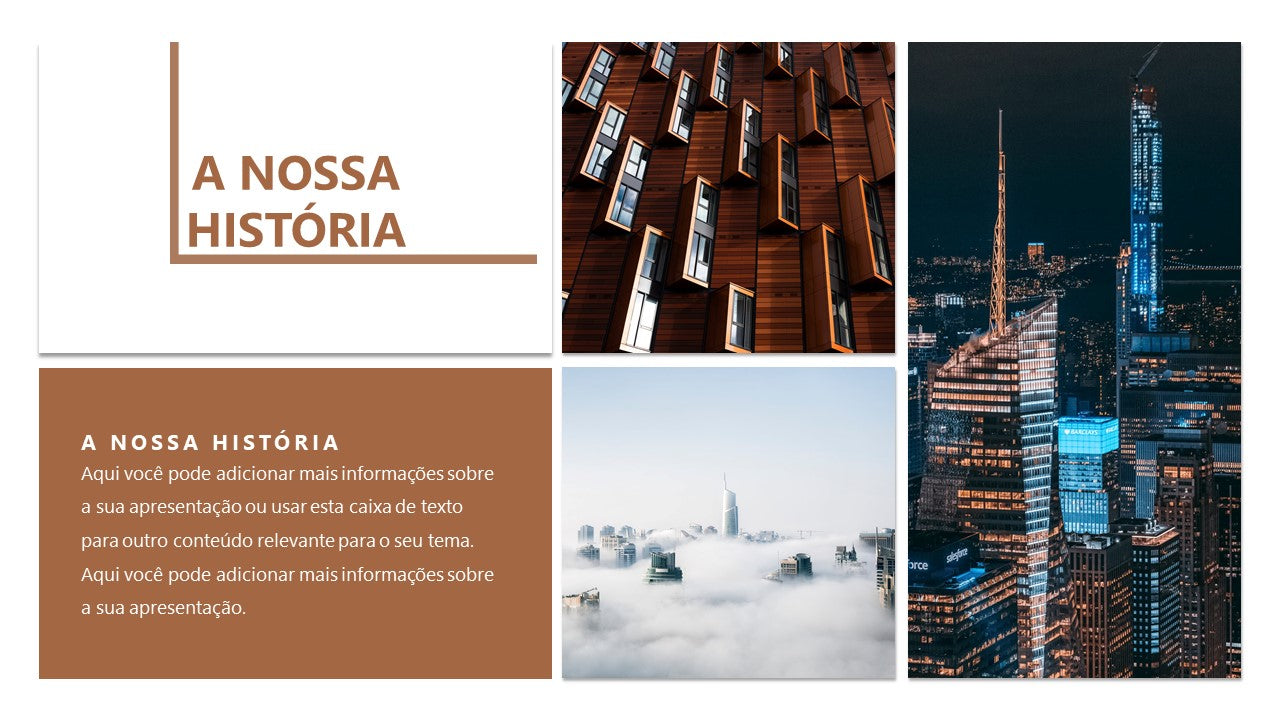 O SEU PROJETO - TEMPLATE MULTIUSO PARA POWERPOINT