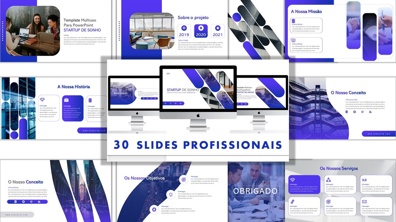 STARTUP DE SONHO - TEMPLATE MULTIUSO PARA POWERPOINT