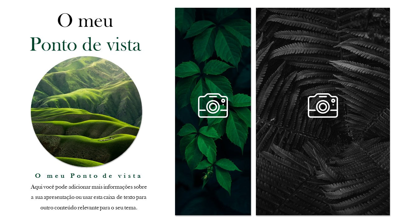 PORTFÓLIO - TEMPLATE EM POWERPOINT PARA FOTOGRAFIAS